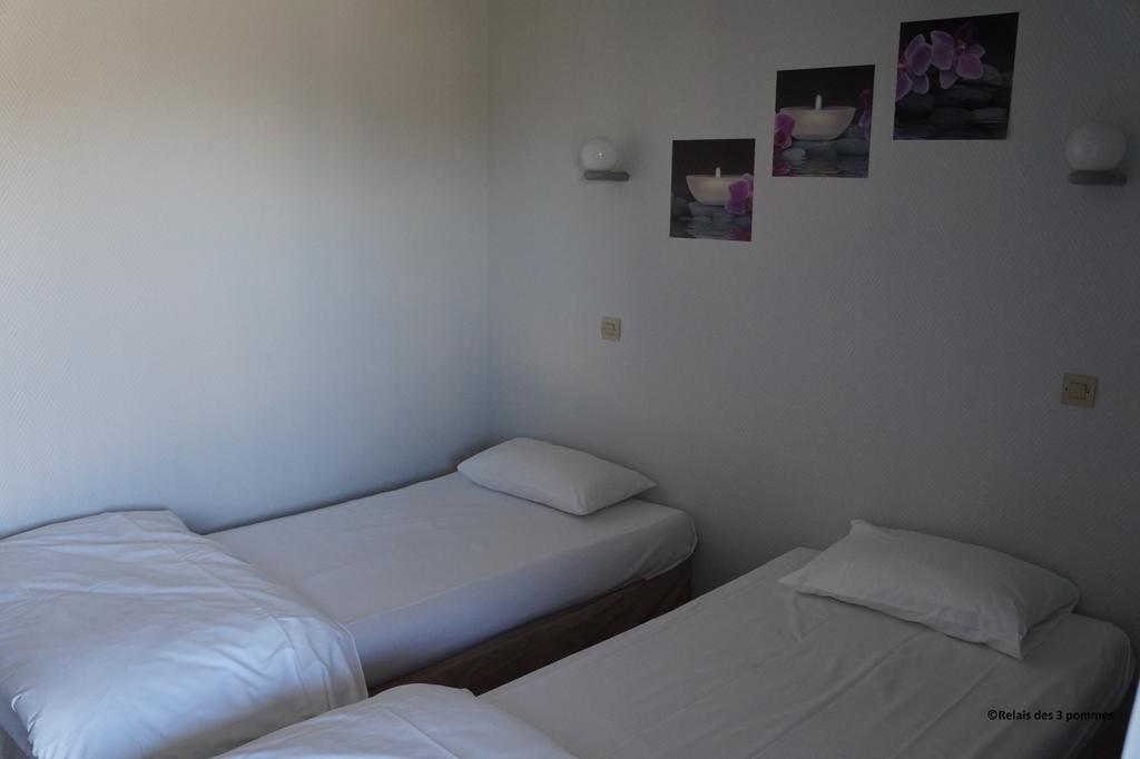 Hotel Relais Des 3 Pommes Bayeux Esterno foto